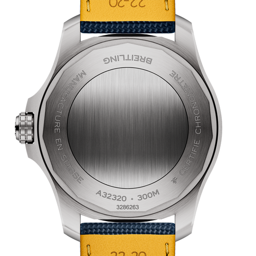 Breitling Avenger Automatic GMT 44mm Watch with Blue Strap