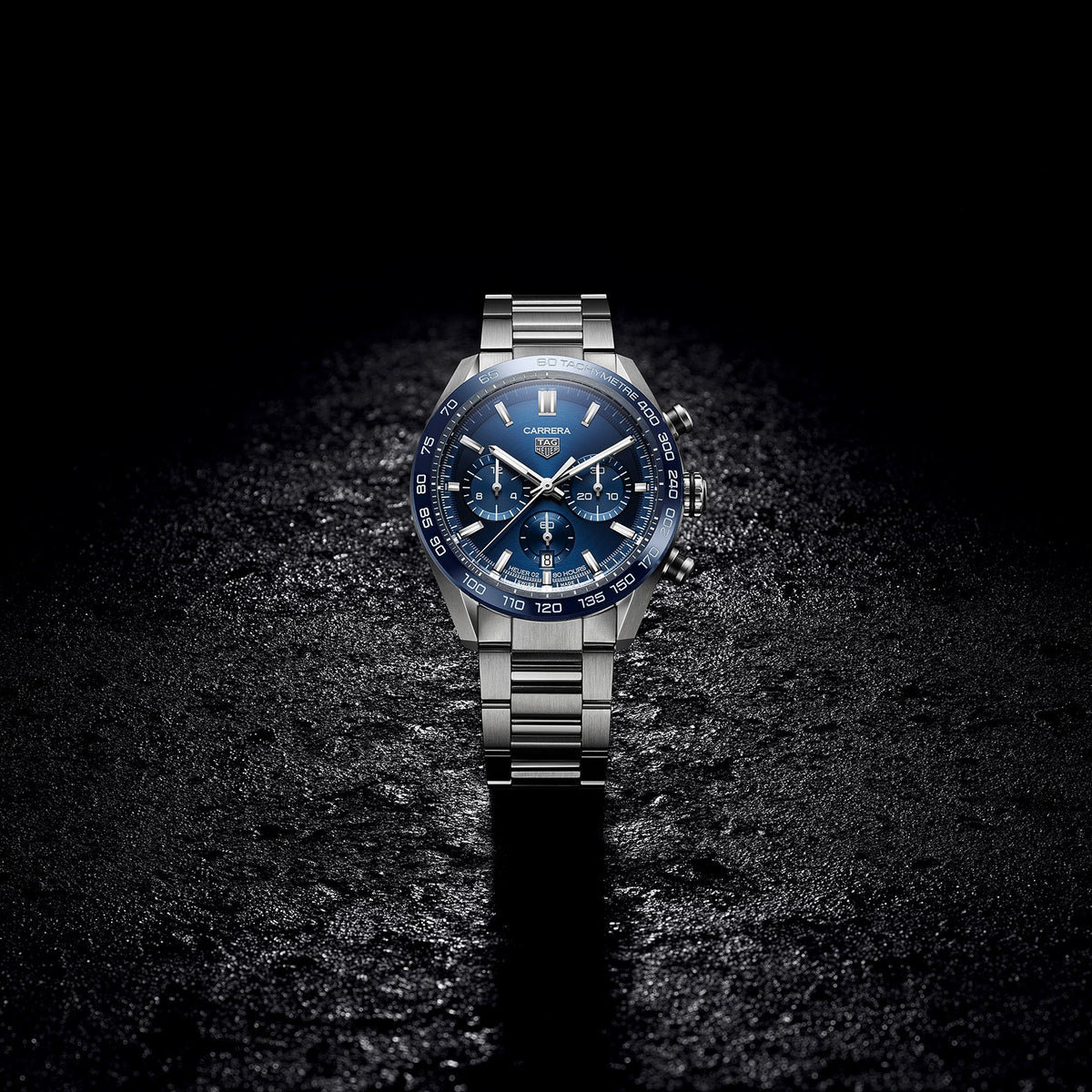 TAG Heuer Carrera Men's Automatic Sports Chronograph 44mm Blue Dial Watch