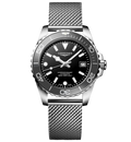 Longines Hydroconquest 39mm Watch with Black Dial