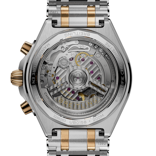 Breitling Chronomat B01 Chronograph 42 Watch with Mixed Metals Bracelet