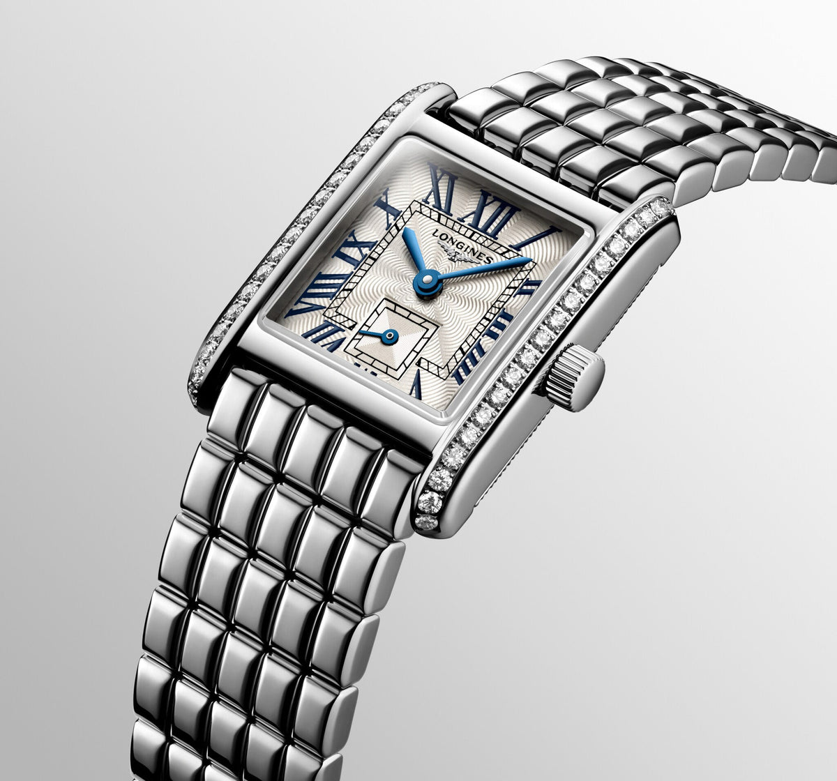 Longines Mini DolceVita Watch with Diamonds