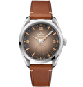 OMEGA Seamaster Railmaster, 38mm with Brown Leather Strap