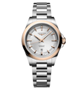Longines Conquest 30mm Watch with Sunray Silver Dial