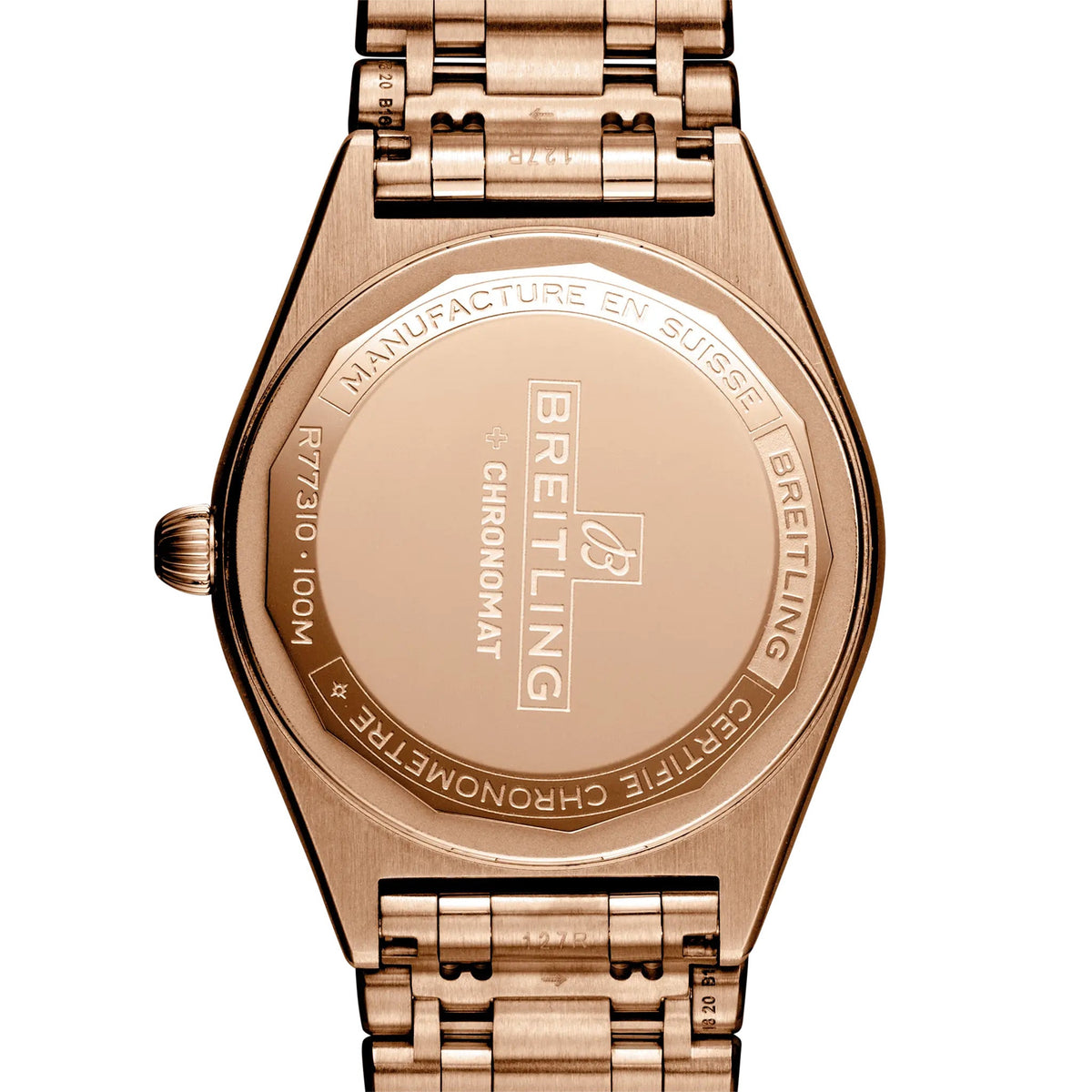 Breitling Chronomat 32mm Watch with 18K Red Gold Bracelet