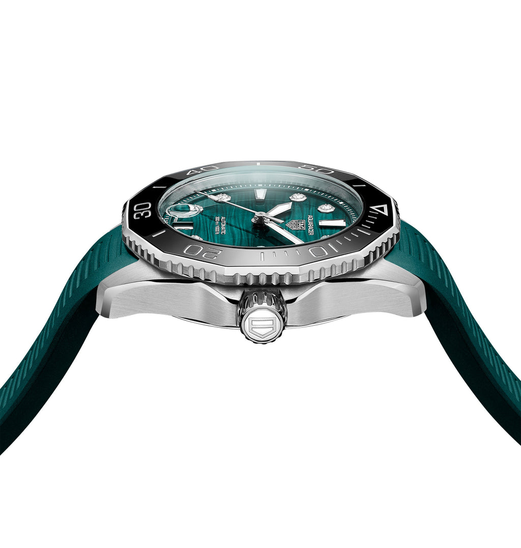 TAG Heuer Aquaracer Professional 300 Date with Teal Dial